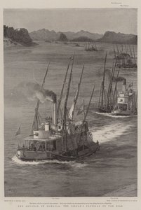 O avanço em Dongola, a flotilha do Sirdar no Nilo